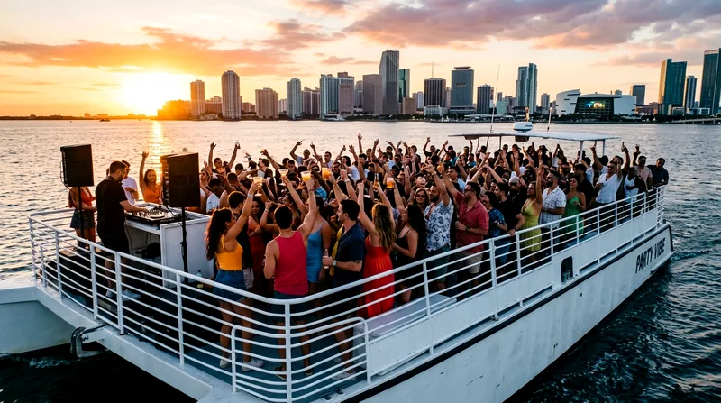 Miami Party Boat Guide: Best Booze Cruises & Booking Tips